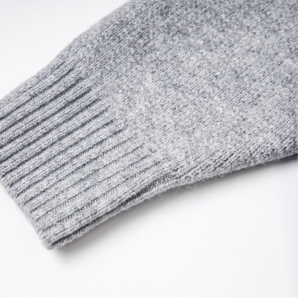 Stussy Heather Gray Cowl Neck Sweater - Picture 4 of 8